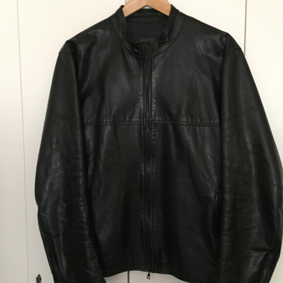 m0851 Leather Jacket Size L Made in Canada Vintage - Picture 5 of 11